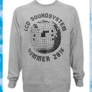 LCD Soundsystem Grey Tour Sweatshirt